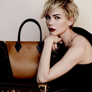 Мишель Уильямс рекламирует Louis Vuitton