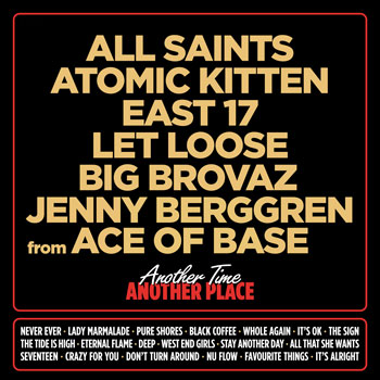 Совместное турне All Saints, East 17 и Atomic Kitten отменилось
