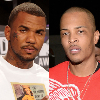 Рэперы T.I. и The Game чуть было не подрались с полицейскими