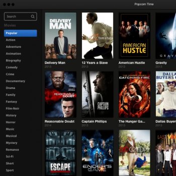 «Пиратский кинотеатр» Popcorn Time запущен на Android