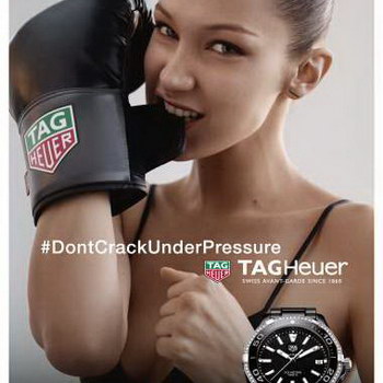 Белла Хадид стала приманкой бренда Tag Heuer