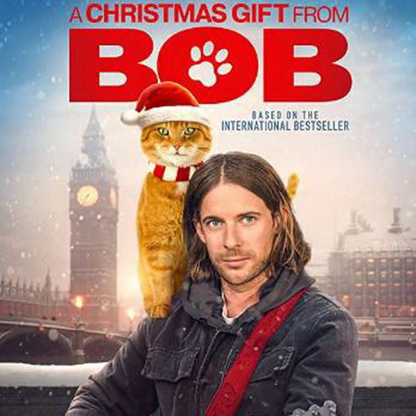 Кот по имени Боб возвращается в рождественском фильме (Видео)
