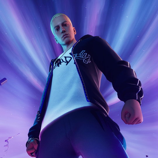 Рэпер Eminem выступил в видеоигре Fortnite